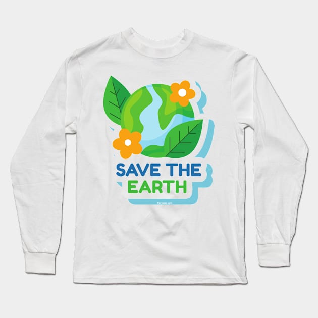 Save the Earth Long Sleeve T-Shirt by Fox1999